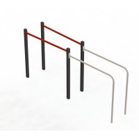 Бруси дворівневі для вуличного майданчика